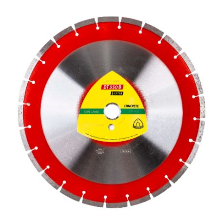 Unelte abrazive si pentru taiat - Disc diamantat beton 350 mm DT 350 B Extra Klingspor 339830