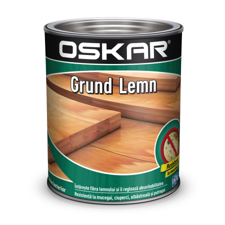 Grunduri si amorse - Grund pentru lemn, Oskar, incolor, 0.75 L