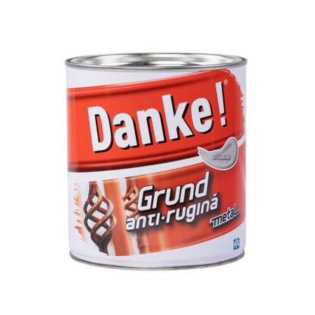 Grunduri si amorse - Grund pentru metal Danke, interior / exterior, gri, 0.75 L
