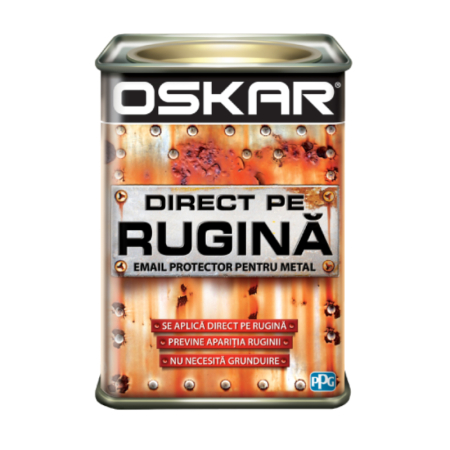 Emailuri pentru lemn si metal - Vopsea alchidica Oskar Direct pe rugina, interior / exterior 0.5 L