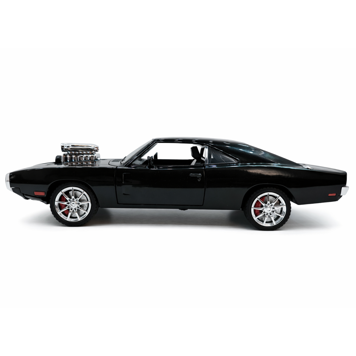 Machetă Auto Dodge Charger Negru, Metal, Scara 1:24 [3]