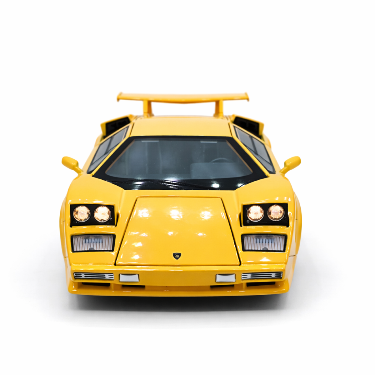 Macheta auto Lamborghini Countach Galben, Metal, Scara 1:24 [2]