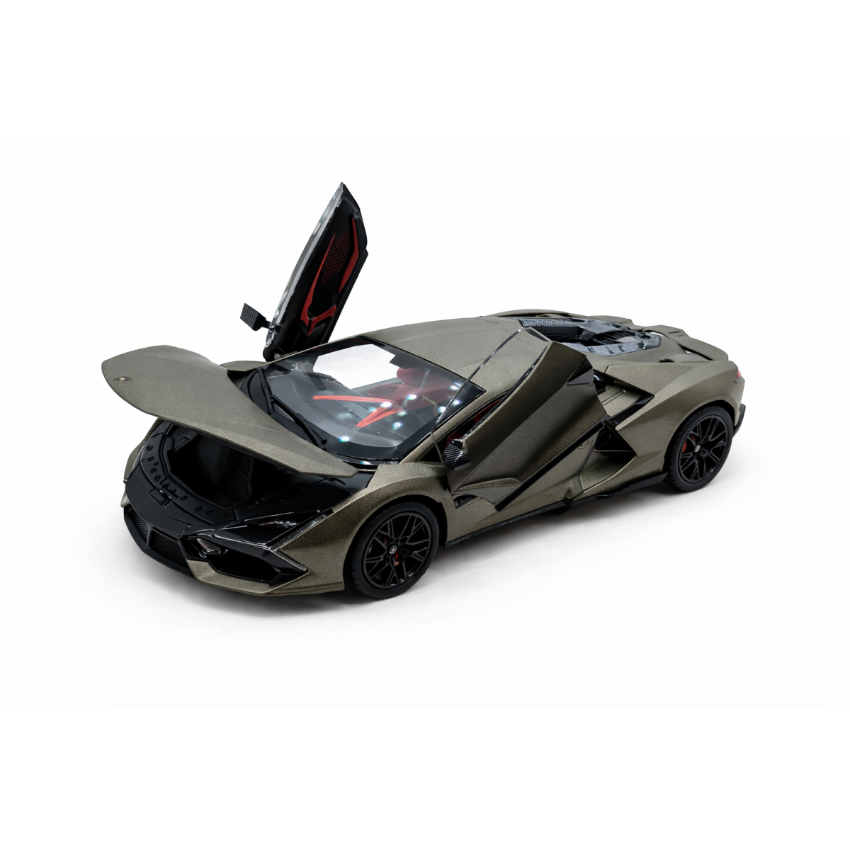 Machetă Auto Lamborghini Revuelto Verde, Metal, Scara 1:24 [4]