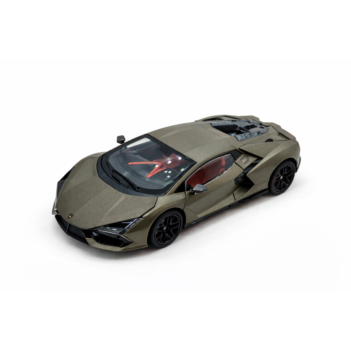 Machetă Auto Lamborghini Revuelto Verde, Metal, Scara 1:24 [2]