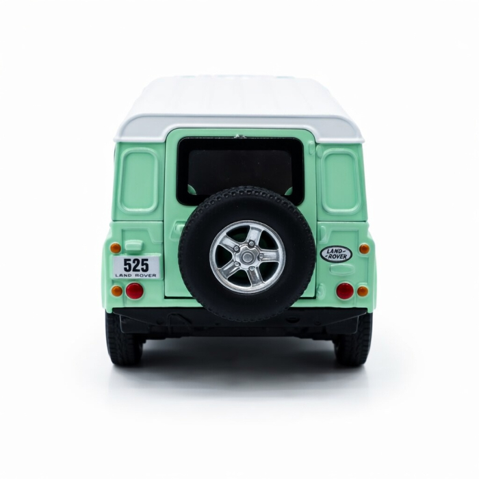 Machetă Auto Land Rover Defender 110 Verde, Metal, Scara 1:32 [4]