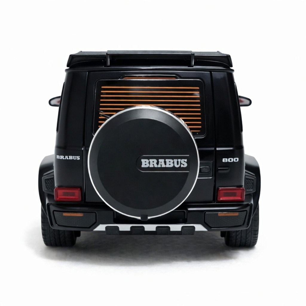 Machetă Auto Mercedes-Benz G-Class Brabus 800 Negru, Metal, Scara 1:24 [3]