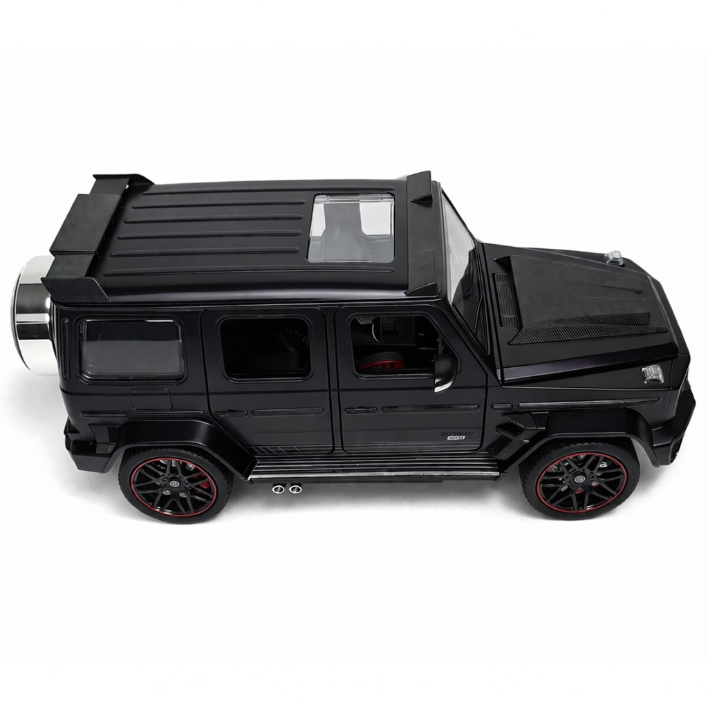 Machetă Auto Mercedes-Benz G-Class Brabus 800 Negru, Metal, Scara 1:24 [4]