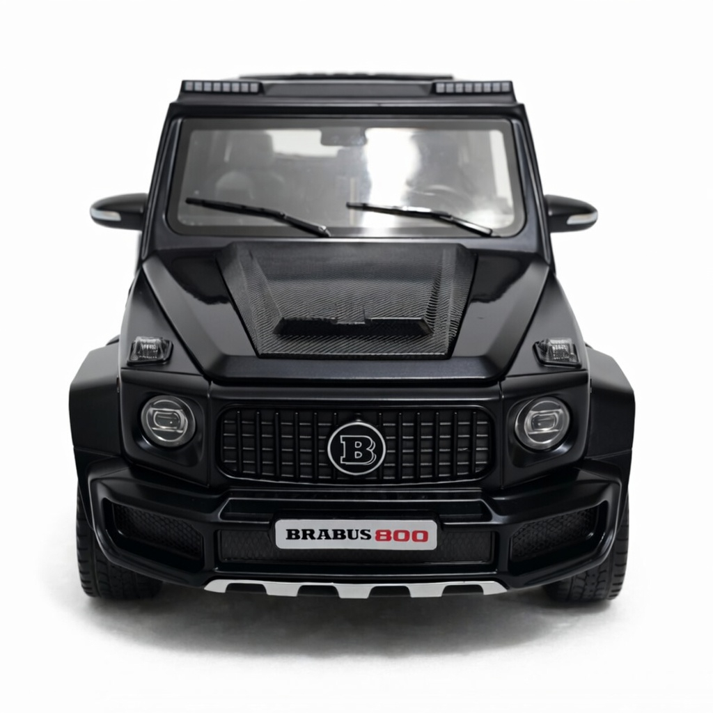 Machetă Auto Mercedes-Benz G-Class Brabus 800 Negru, Metal, Scara 1:24 [2]