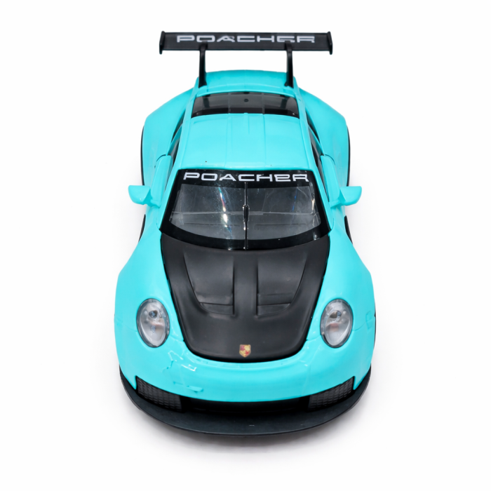 Machetă Auto Porsche GT3 RS Poacher Turcoaz, Metal, Scara 1:32 [3]