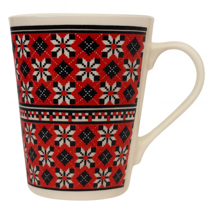 Set 6 căni cu motive tradiționale românești, 200 ml [3]