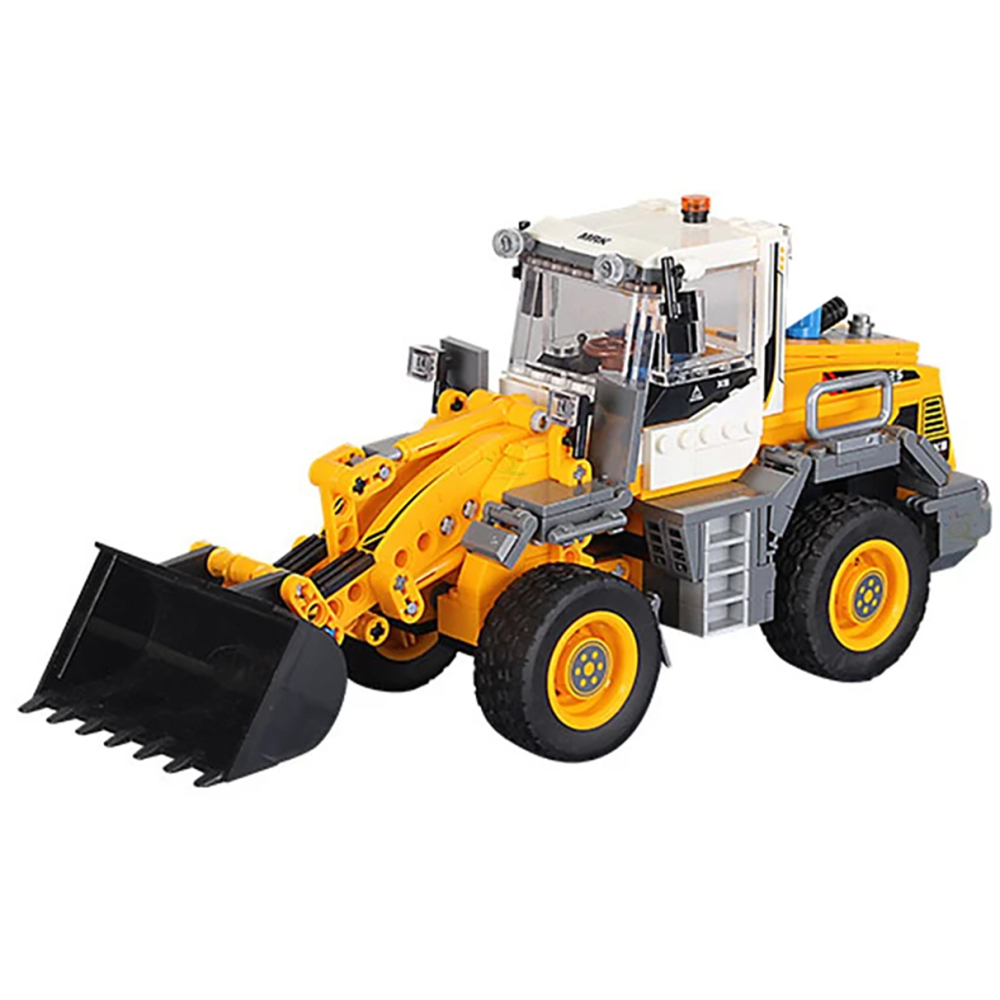 Set de Construcit din 694 piese - Buldozer/Excavator, pentru copii 6+ [3]