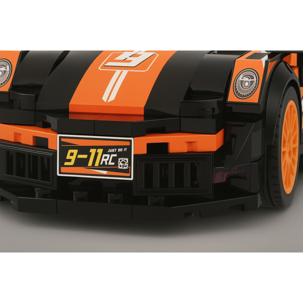 Set de Construit din 261 piese - supercar Porsche 911 GT3 RS [2]
