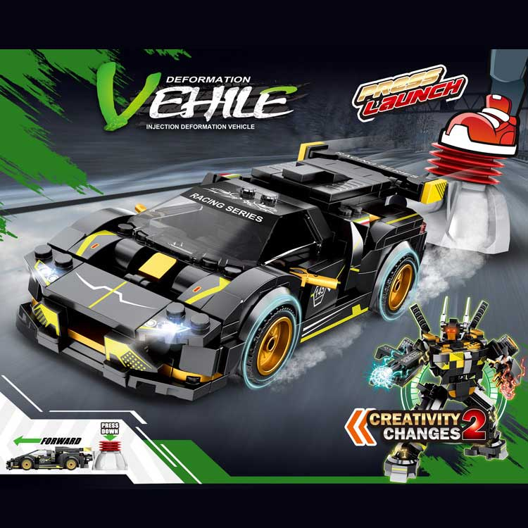 Set de Construit din 456 piese - Mașină Sport care se transformă în Robot [3]