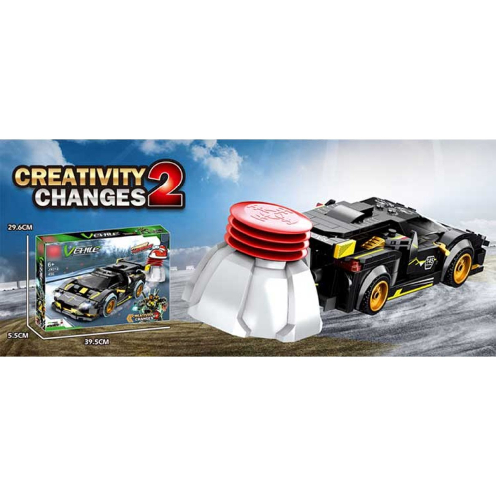 Set de Construit din 456 piese - Mașină Sport care se transformă în Robot [5]