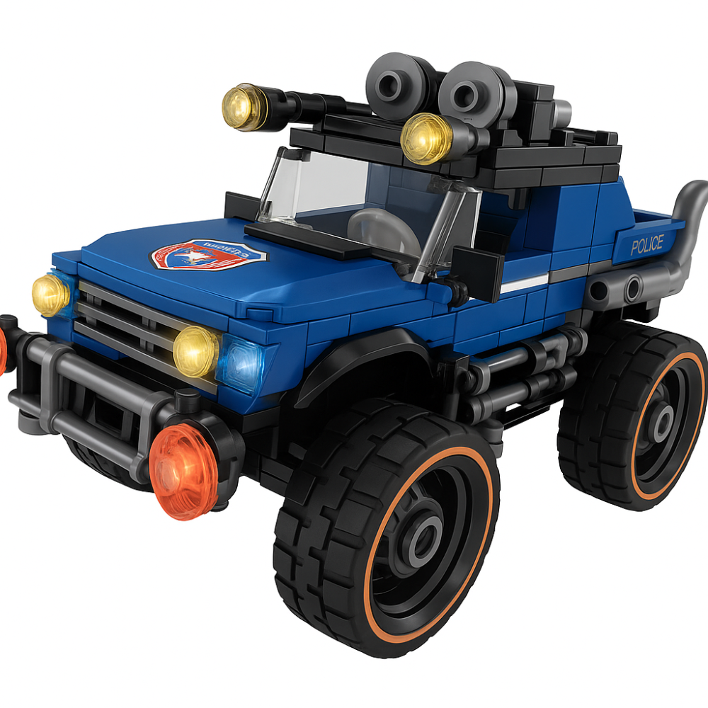 Set de Construit din 457 piese - Mașină Off-Road care se transformă în Robot [2]