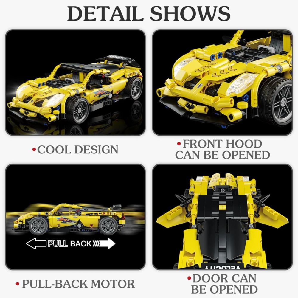 Set de Construit din 509+ piese - supercar Koenigsegg [2]