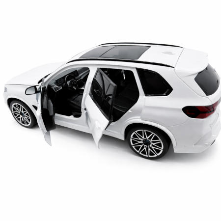 Machetă Auto BMW X5 M Competition LCI, Alb Metalizat, Metal, Scara 1:32 [6]