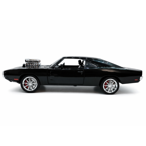 Machetă Auto Dodge Charger Negru, Metal, Scara 1:24 [2]
