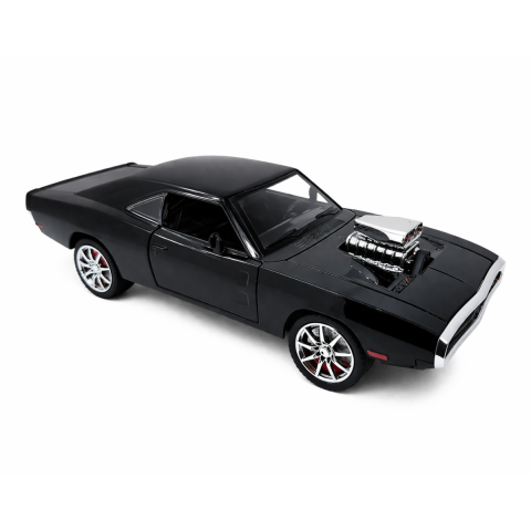 Machetă Auto Dodge Charger Negru, Metal, Scara 1:24 [4]