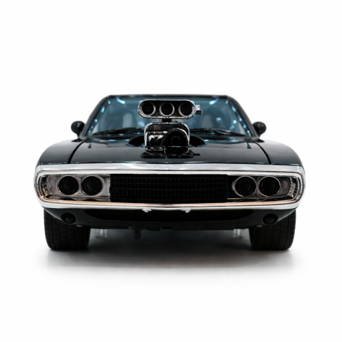 Machetă Auto Dodge Charger Negru, Metal, Scara 1:24 [1]