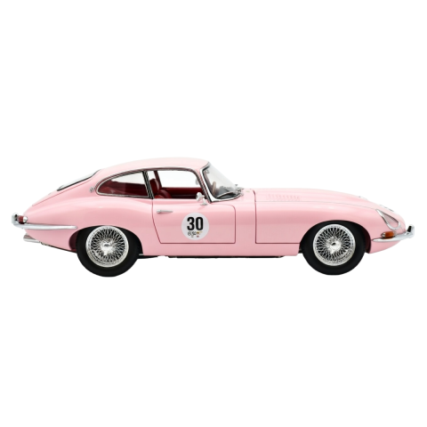 Machetă Auto Jaguar E-Type XK-E Roz Pastel, Metal, Scara 1:24 [1]