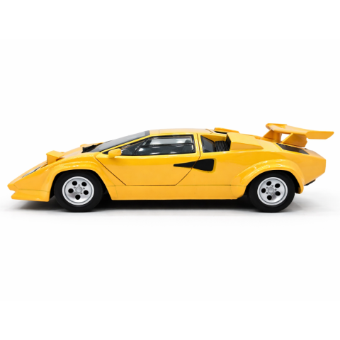 Macheta auto Lamborghini Countach Galben, Metal, Scara 1:24 [2]