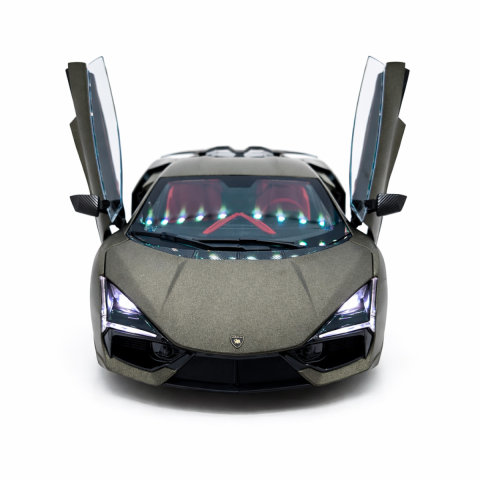 Machetă Auto Lamborghini Revuelto Verde, Metal, Scara 1:24 [4]