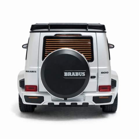 Machetă Auto Mercedes-Benz G-Class Brabus 800 Alb, Metal, Scara 1:24 [2]