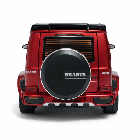 Machetă Auto Mercedes-Benz G-Class Brabus 800 Roșu Burgundy, Metal, Scara 1:24 [2]