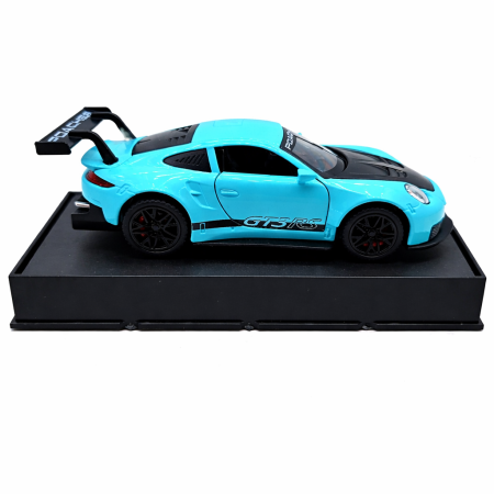 Machetă Auto Porsche GT3 RS Poacher Turcoaz, Metal, Scara 1:32 [4]