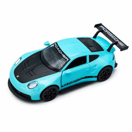 Machete Auto - Machetă Auto Porsche GT3 RS Poacher Turcoaz, Metal, Scara 1:32