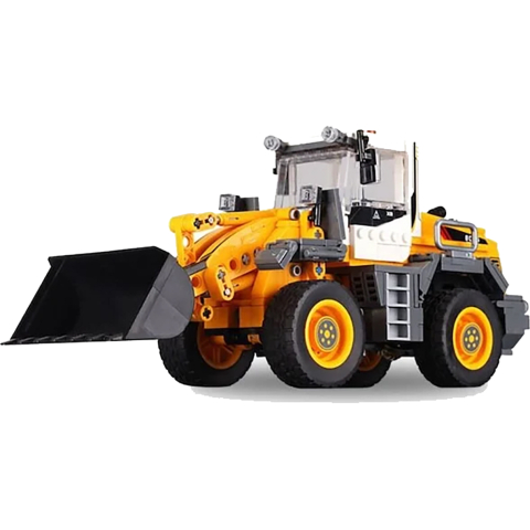 Seturi de construit - Set de Construcit din 694 piese - Buldozer/Excavator, pentru copii 6+
