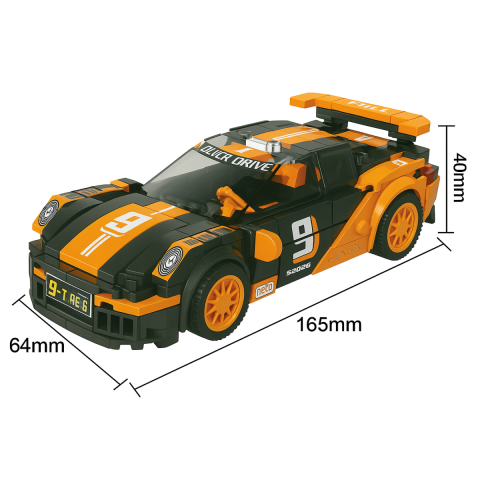Set de Construit din 261 piese - supercar Porsche 911 GT3 RS [4]