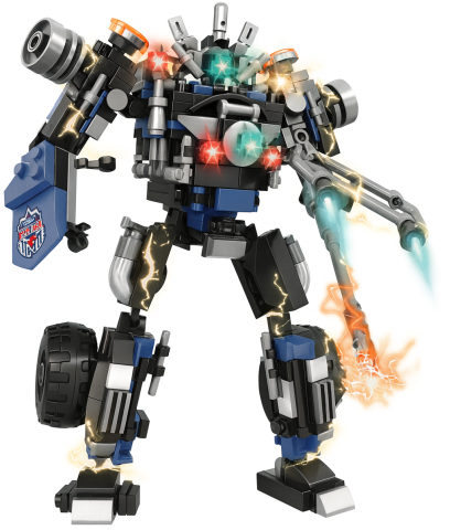 Set de Construit din 457 piese - Mașină Off-Road care se transformă în Robot [2]