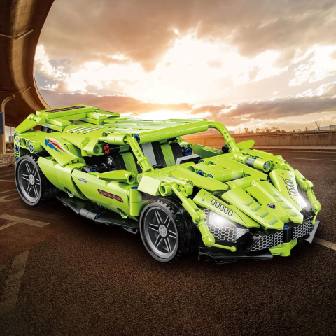 Set de Construit din 500+ piese - supercar Zenuo TSI GT [4]