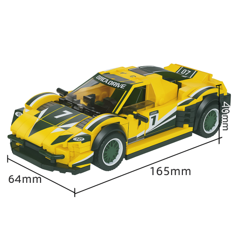 Set de Construit din 243 piese - supercar Ferrari 488 GTE [4]