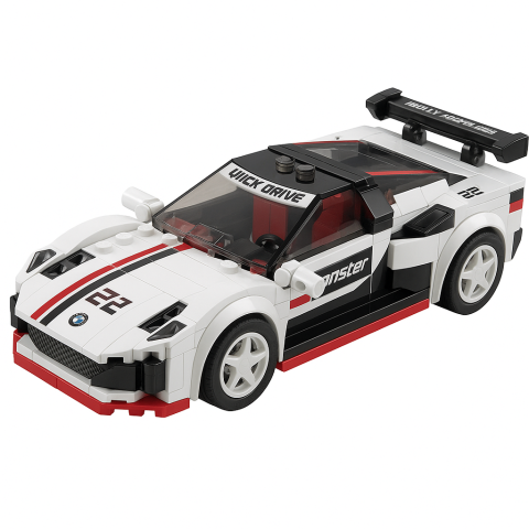 Seturi de construit - Set de Construit din 241 piese - supercar BMW M4 GT3