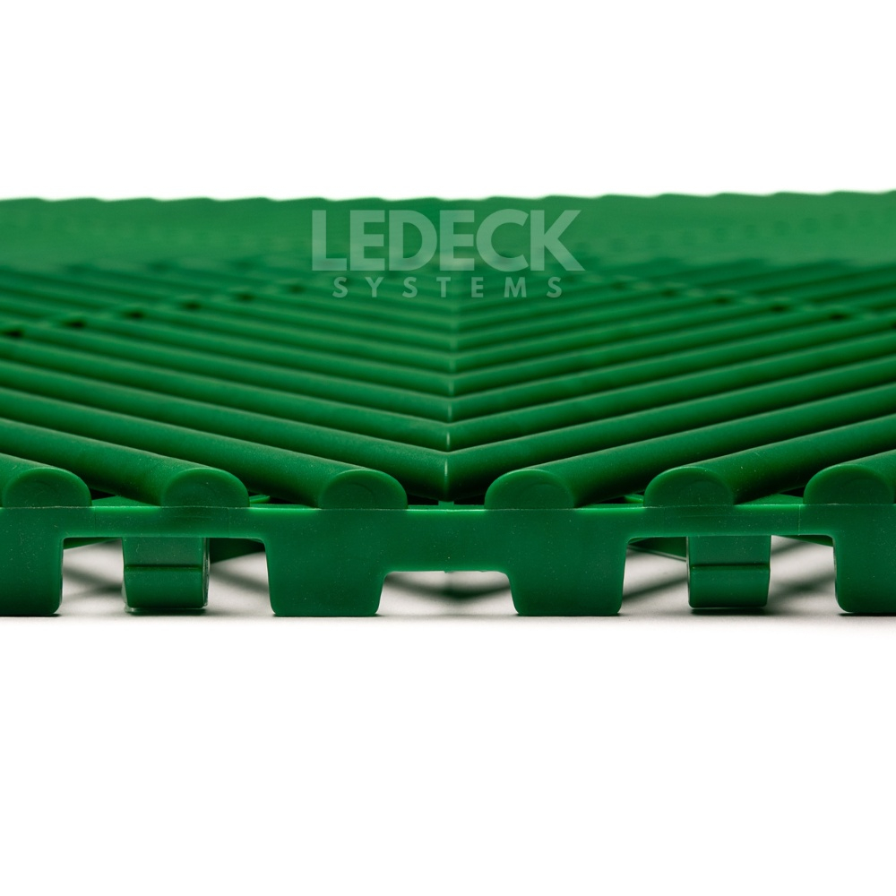 Pardoseala Modulara Plastic PP – Exterior, Garaj Auto, Service, Terasa - VERDE (preț pe m²) [4]
