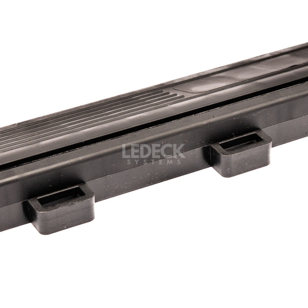 Rampa laterală cu prindere exterioară (mama) – Pardoseala Modulara Plastic PP – GRI [4]