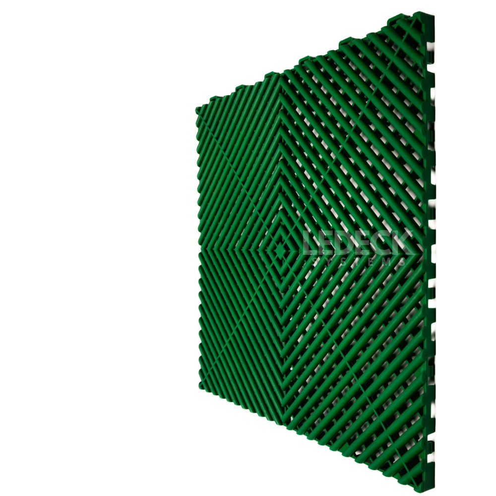 Pardoseala Modulara Plastic PP – Exterior, Garaj Auto, Service, Terasa - VERDE (preț pe m²) [6]