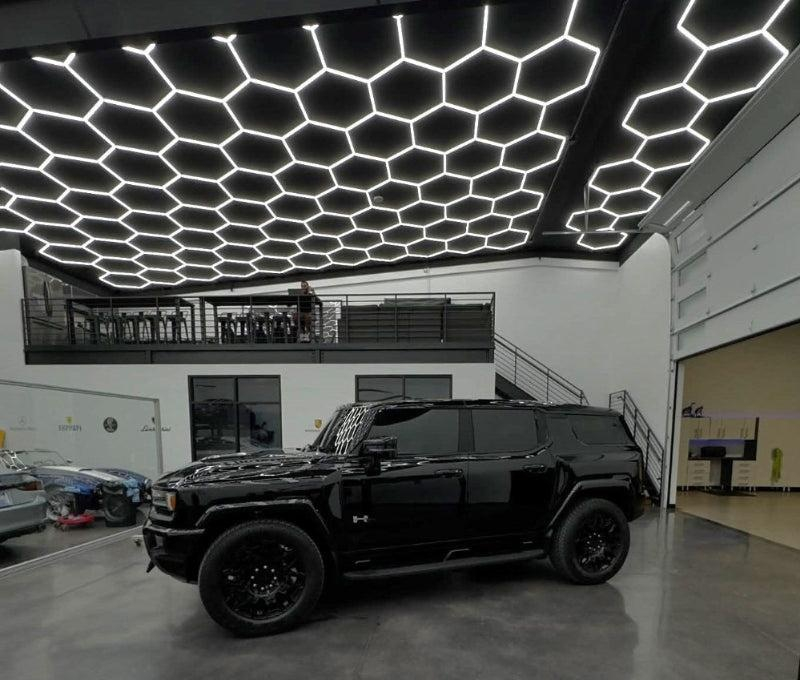 Lumină LED Hexagonală Modulară Custom – Sistem Extensibil Honeycomb pentru Spații Profesionale [2]