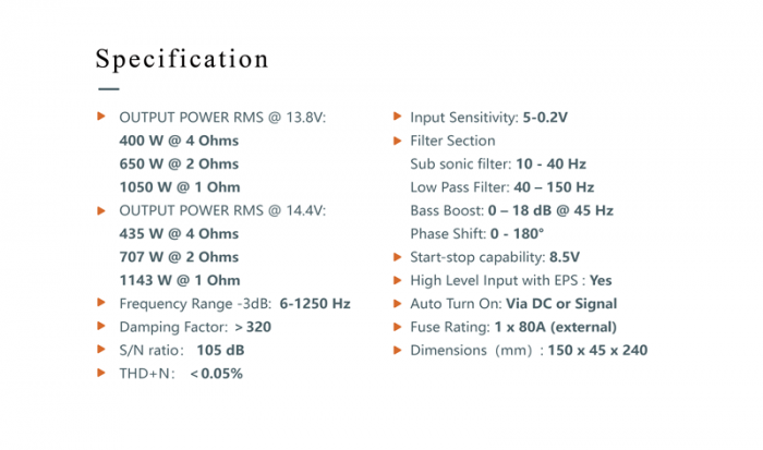 Amplificator MUSWAY FOUR 1000 [3]