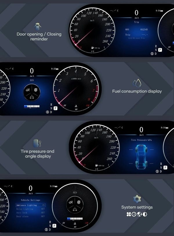 Ceasuri Digitale Mercedes C Class W205 2015-2018 [3]