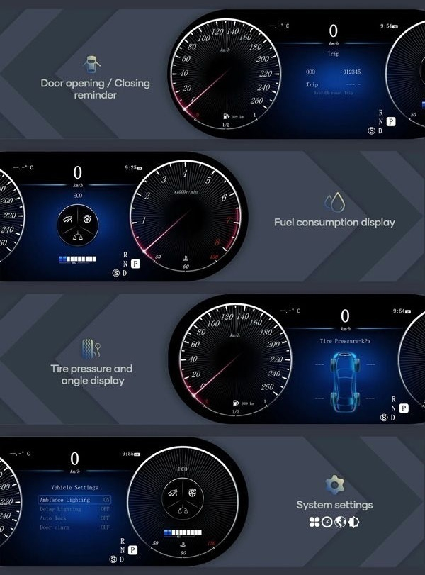 Ceasuri Digitale Mercedes GLE 2016-2019 [2]