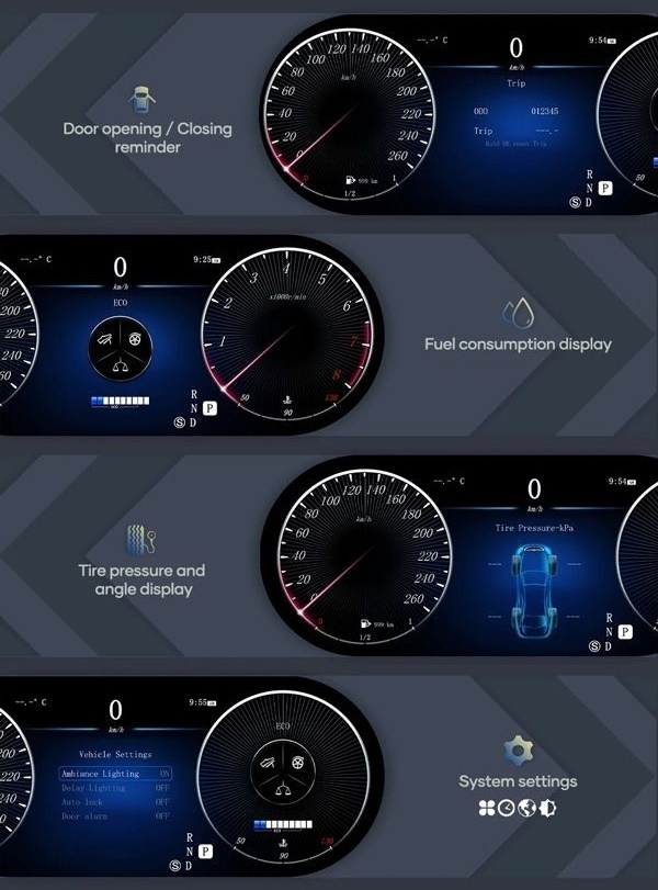 Ceasuri Digitale Mercedes ML GL W166 2012-2015 [2]
