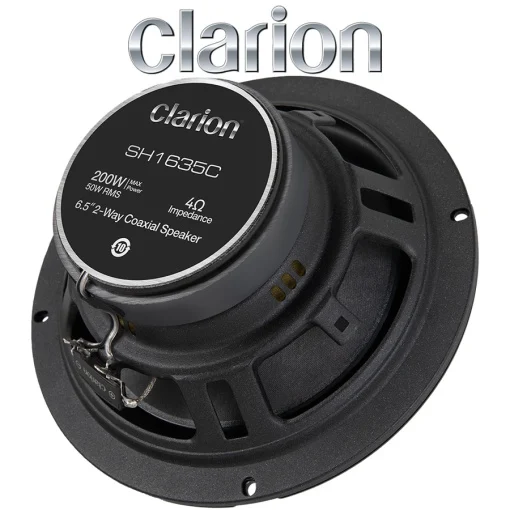 Difuzoare Auto Clarion, SH1635C, Set coaxiale 2 cai, 6,5 inch, 50W RMS, 4Ω, 2 Difuzoare [4]