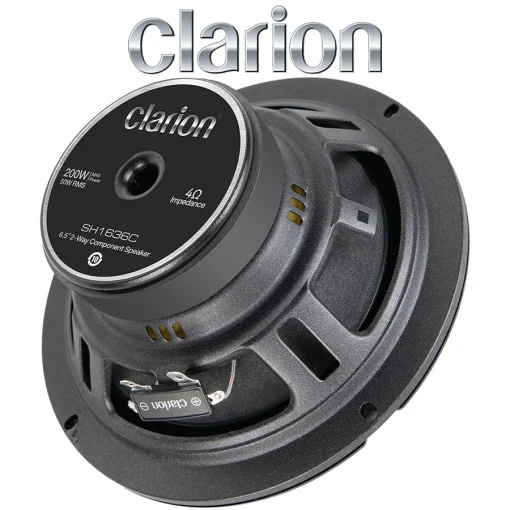 Difuzoare Auto Clarion, SH1636C, Set componente 2 cai + accesorii, 6,5 inch, 50W RMS, 4Ω [3]