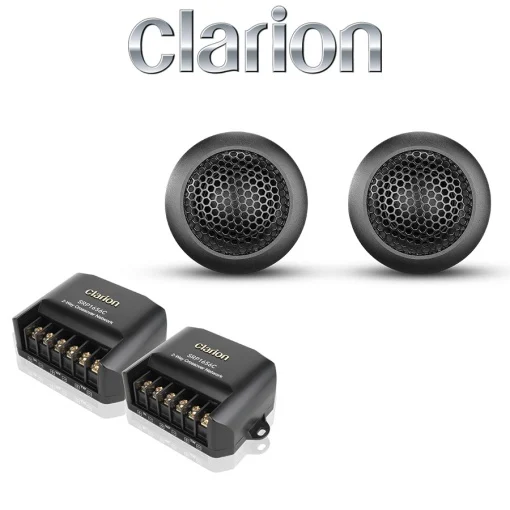 Difuzoare Auto Clarion, SRP1656C, Set componente 2 cai + accesorii, 6,5 inch, 60W RMS, 4Ω [5]