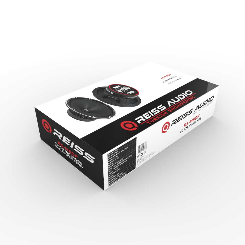 Difuzoare auto Reiss Audio 20mm RS-M8DF [4]