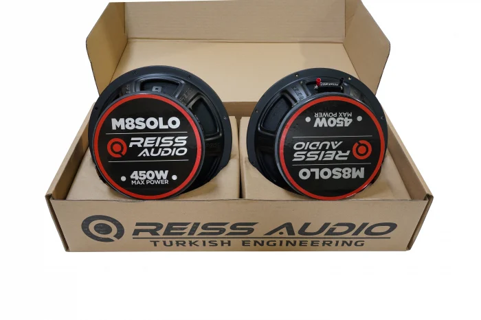 Difuzoare auto REISS AUDIO RS-M8 Solo, midrange, 200 mm, 4 Ohm, 200-250W RMS [5]